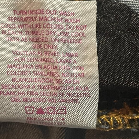 No Boundaries High Rise Raw Hem Cropped Straight Jeans - Picture 6 of 7